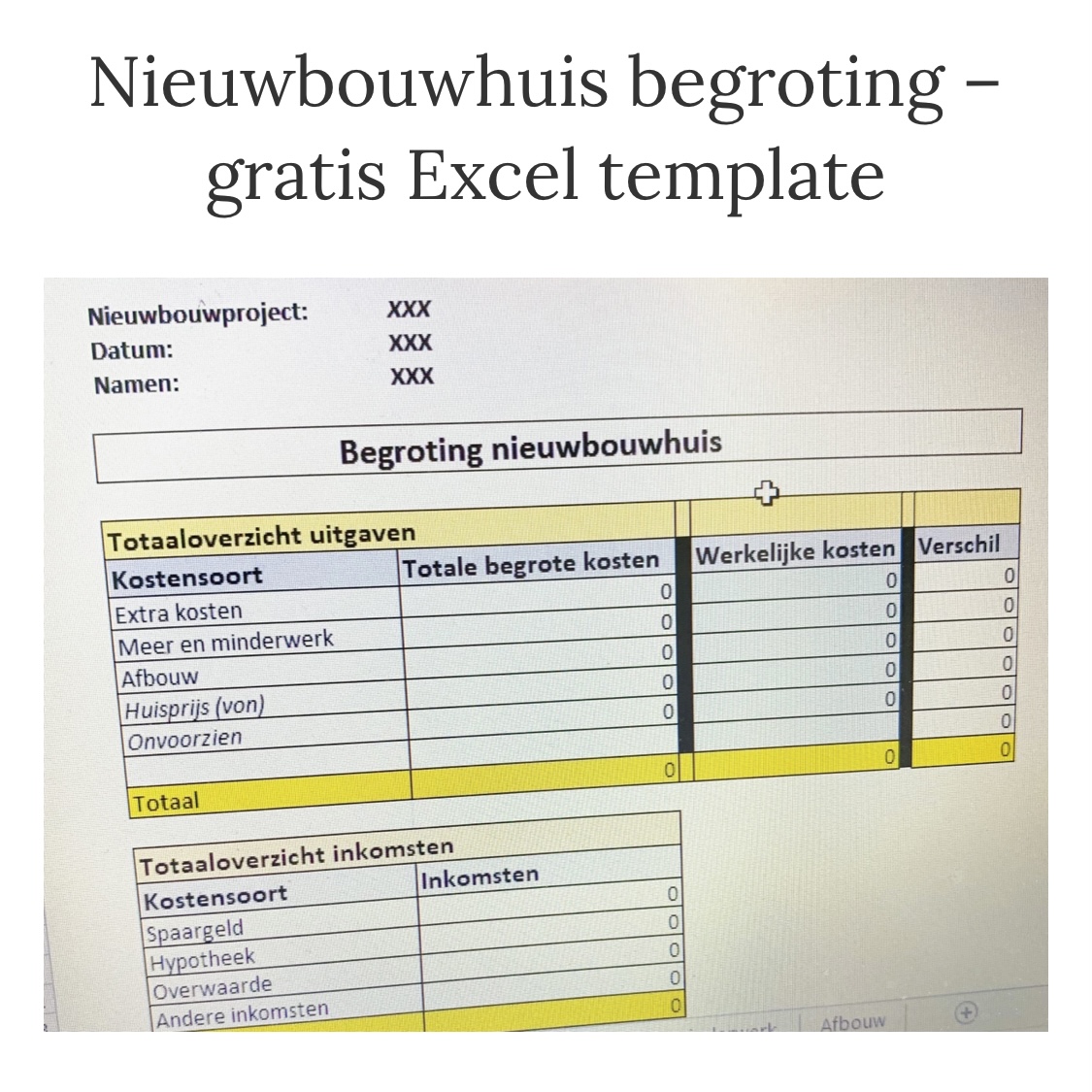 NieuwHuis.Info - Voor Nieuwbouwhuiskopers En Verbouwers